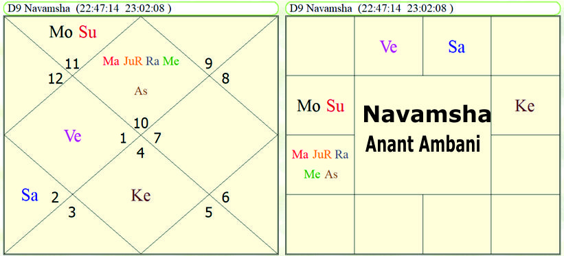 Navamsha Anant Ambani 